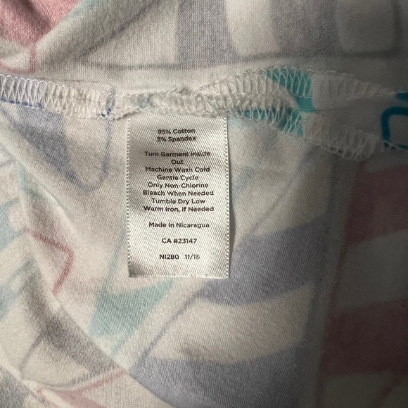 Talbots Crew Neck Short-Sleeved T-Shirt White 1X - Picture 5 of 5